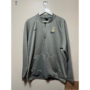 Nike Navy Midshipmen Fleece Pullover‎ - Size XL